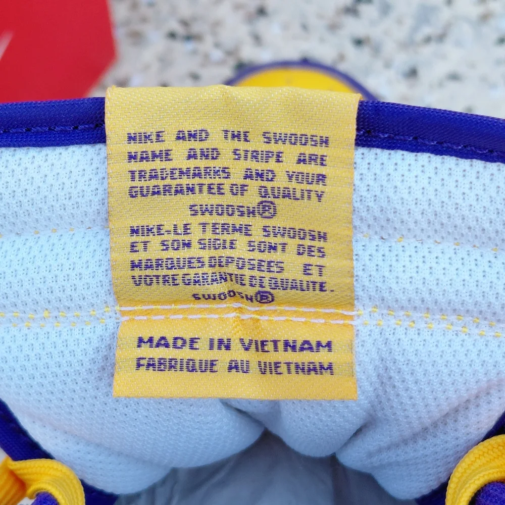 Nike Dunk Retro High Sneakers Lakers MB‎